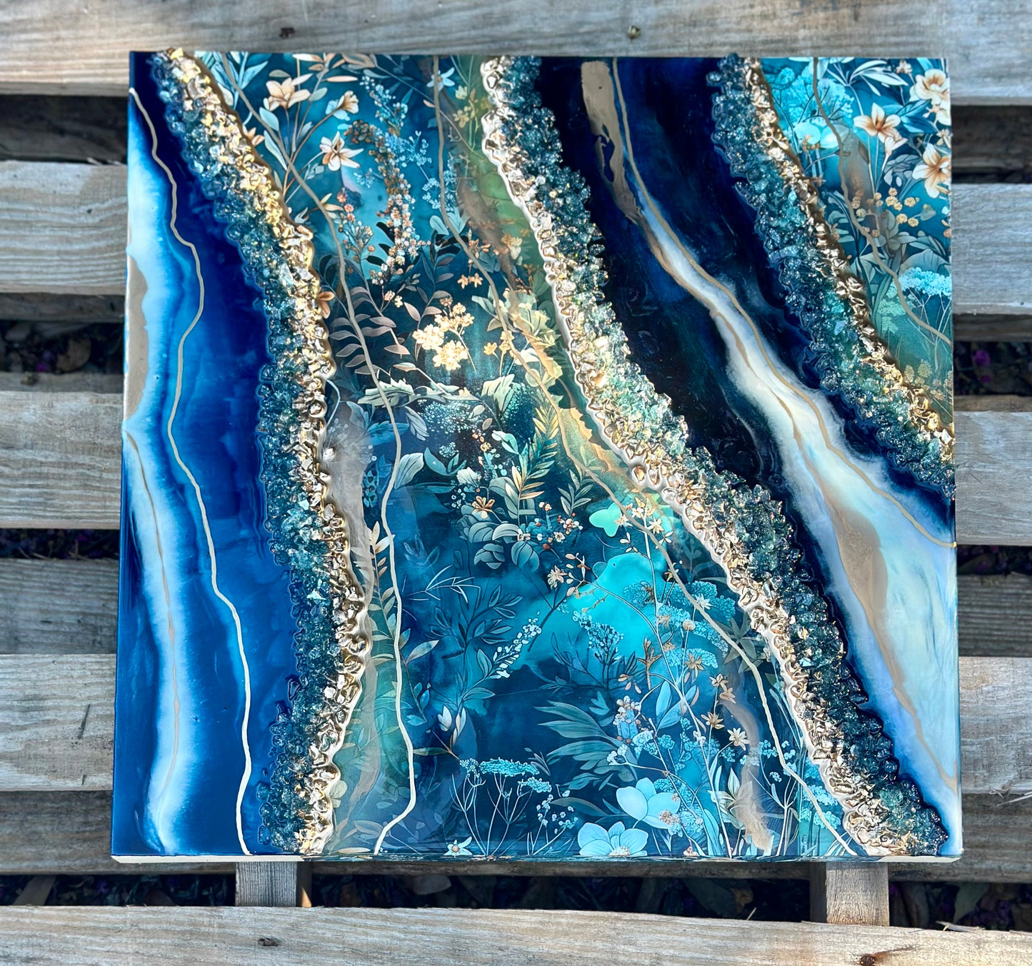 Ethereal Jungle - 20x20" - Bragg About It Artistry