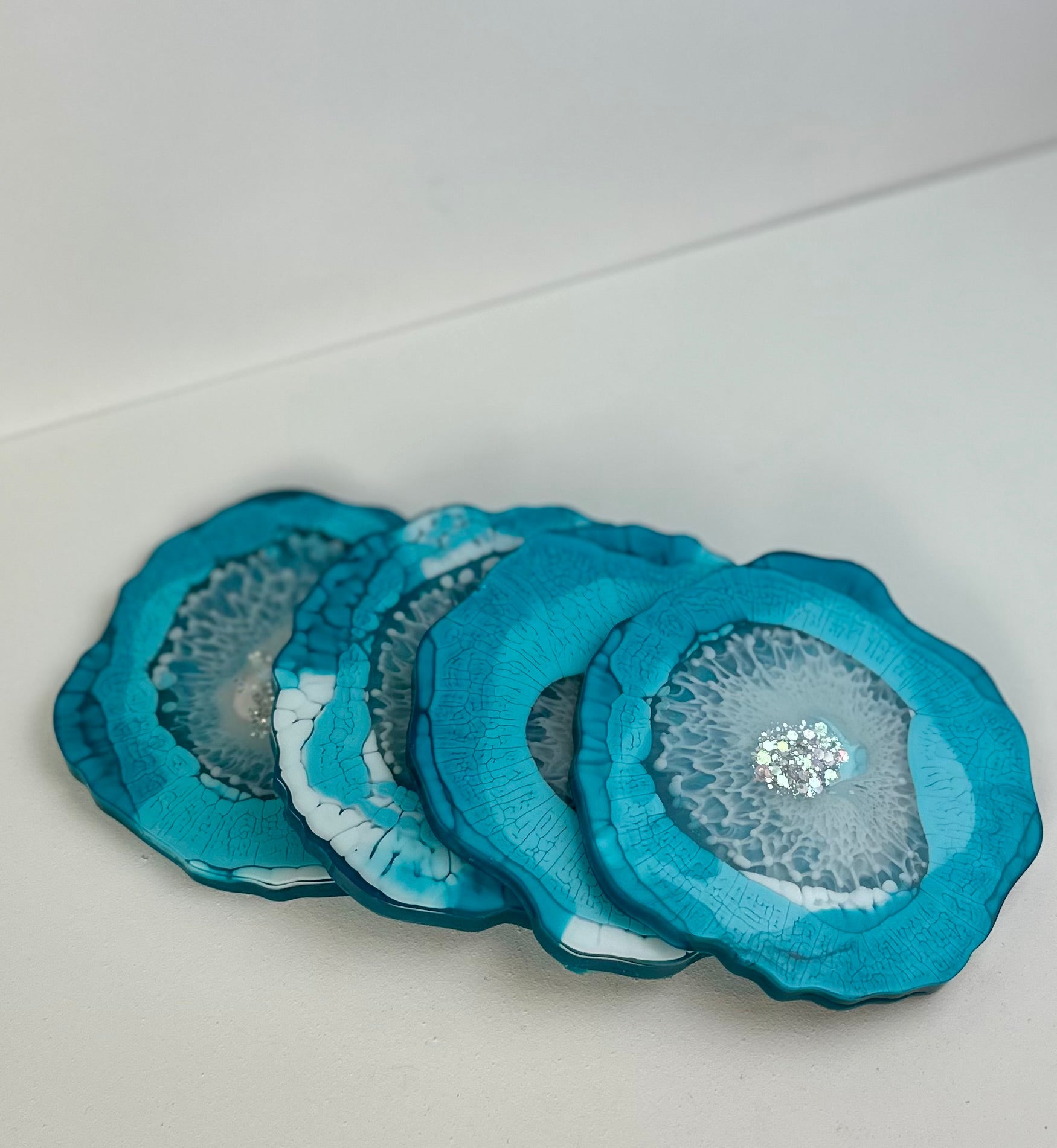 Agate Coaster Set - Bragg About It Artistry