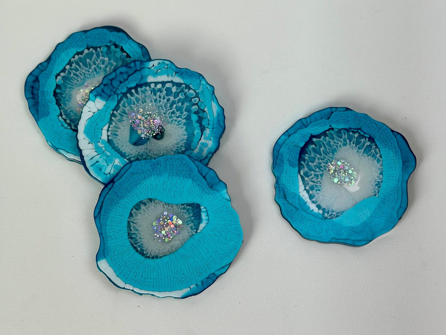 Agate Coaster Set - Bragg About It Artistry