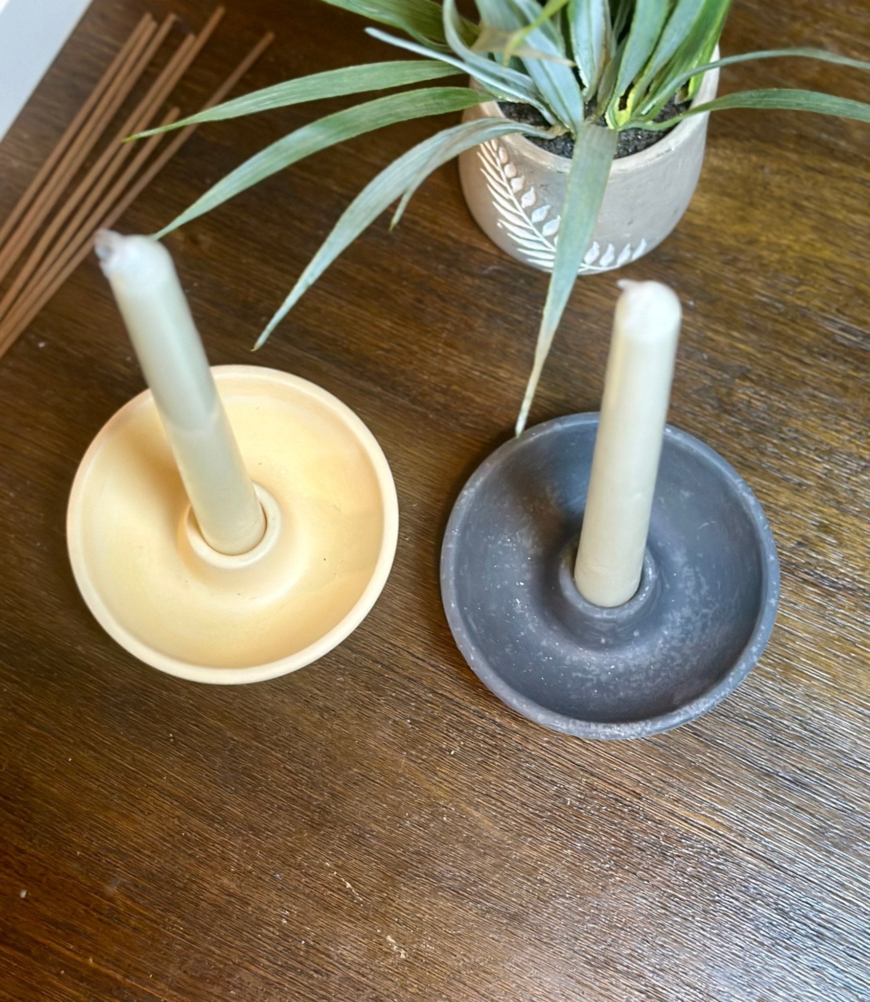 Candle Stick Holder Bowl - Bragg About It Artistry