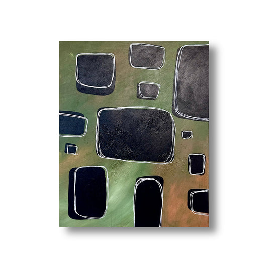 Containment / 24x30" - Bragg About It Artistry