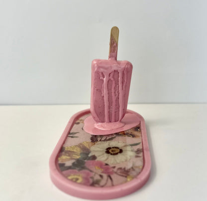 Floral Popsicle Ring Holder - Bragg About It Artistry