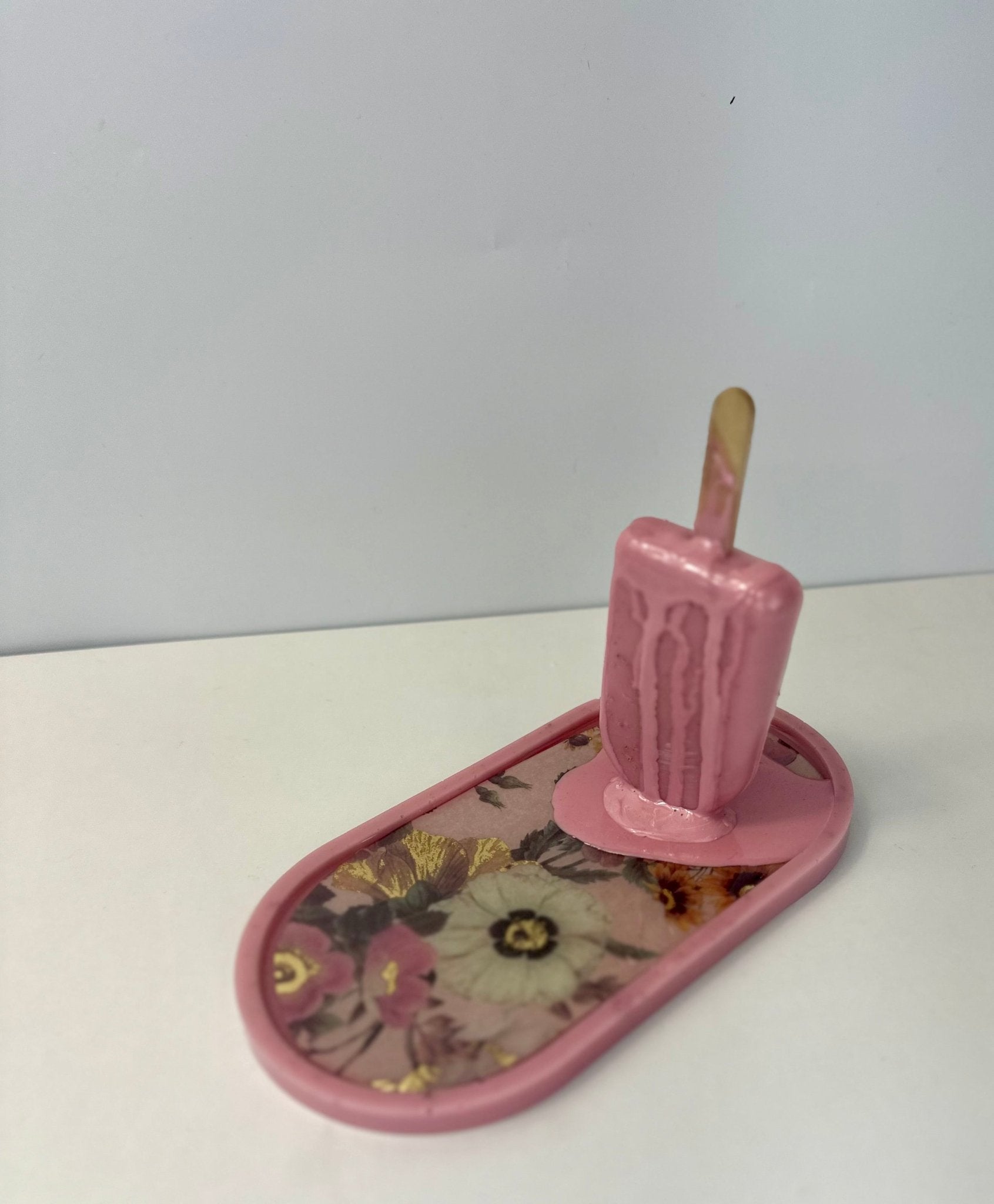 Floral Popsicle Ring Holder - Bragg About It Artistry