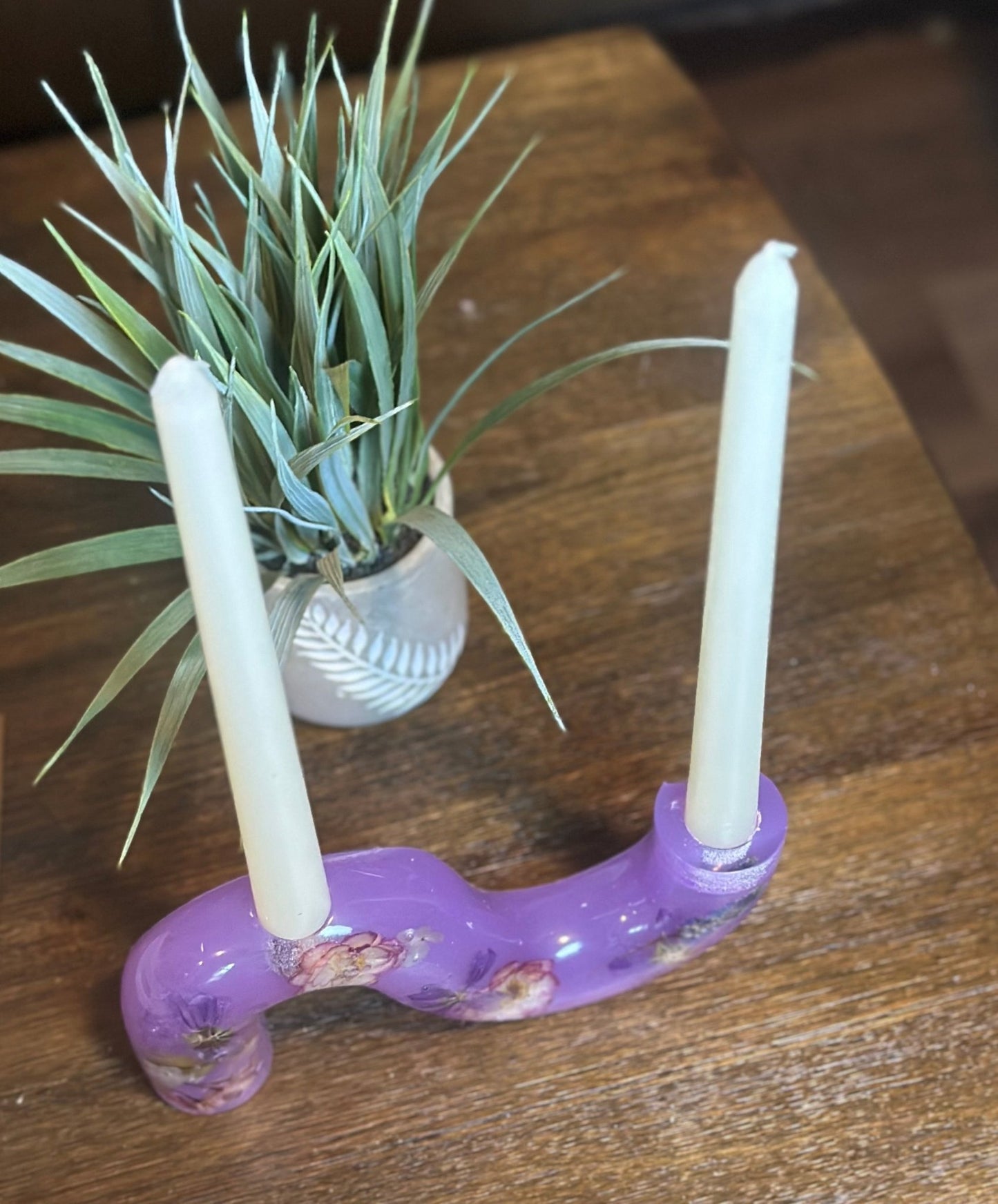 Squiggle Candle Holder - Bragg About It Artistry