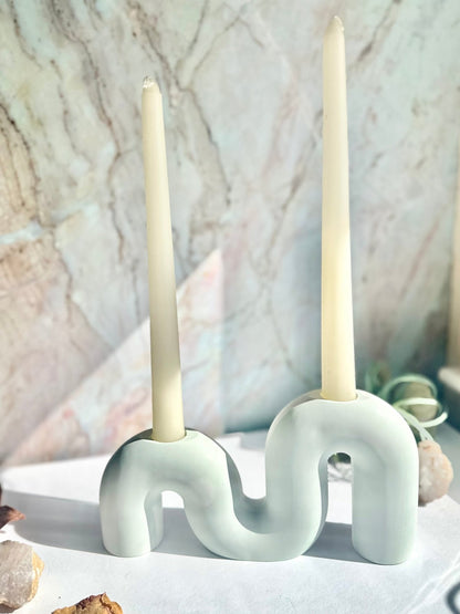 Wavy Candle holder - Bragg About It Artistry