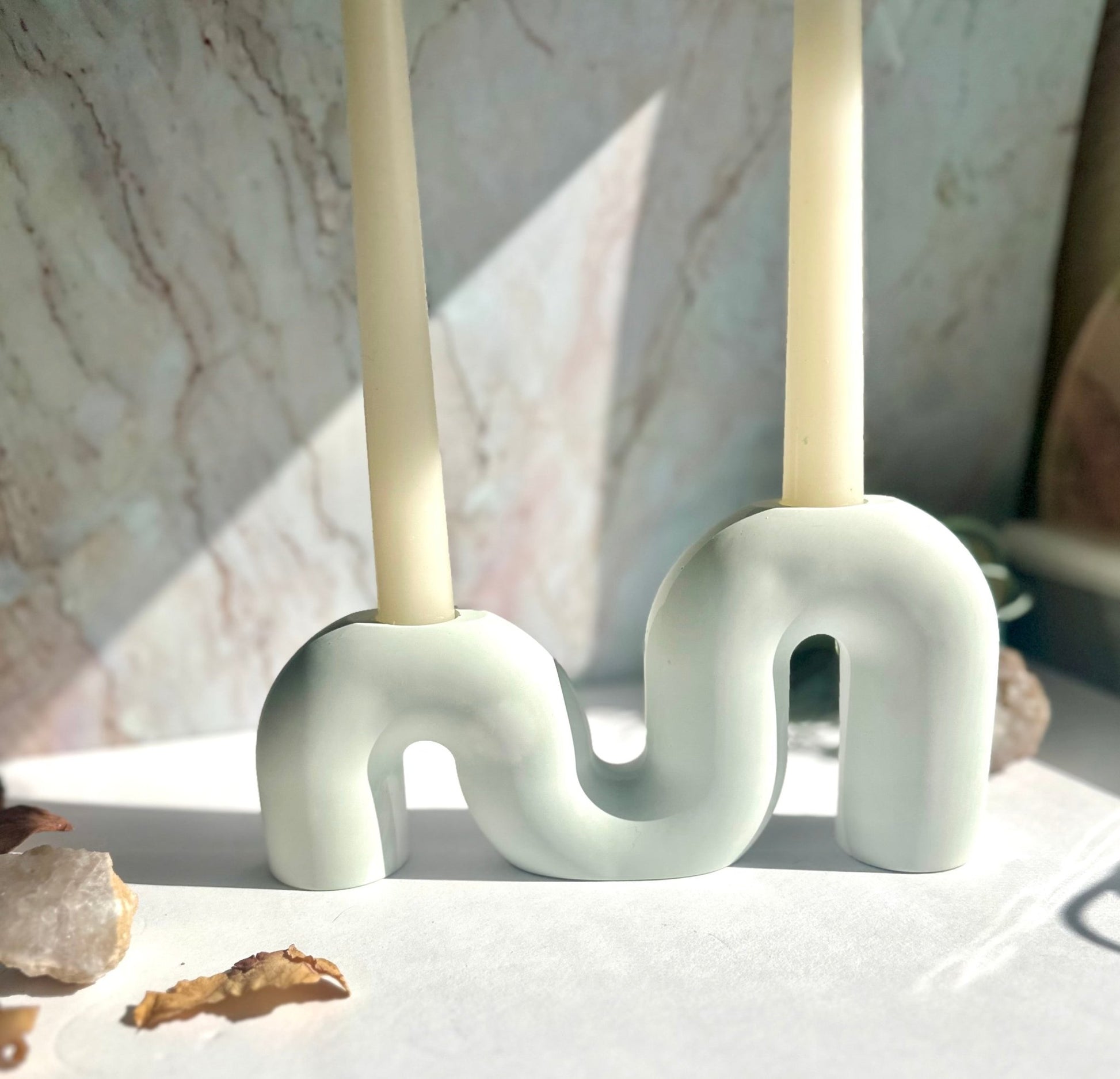 Wavy Candle holder - Bragg About It Artistry