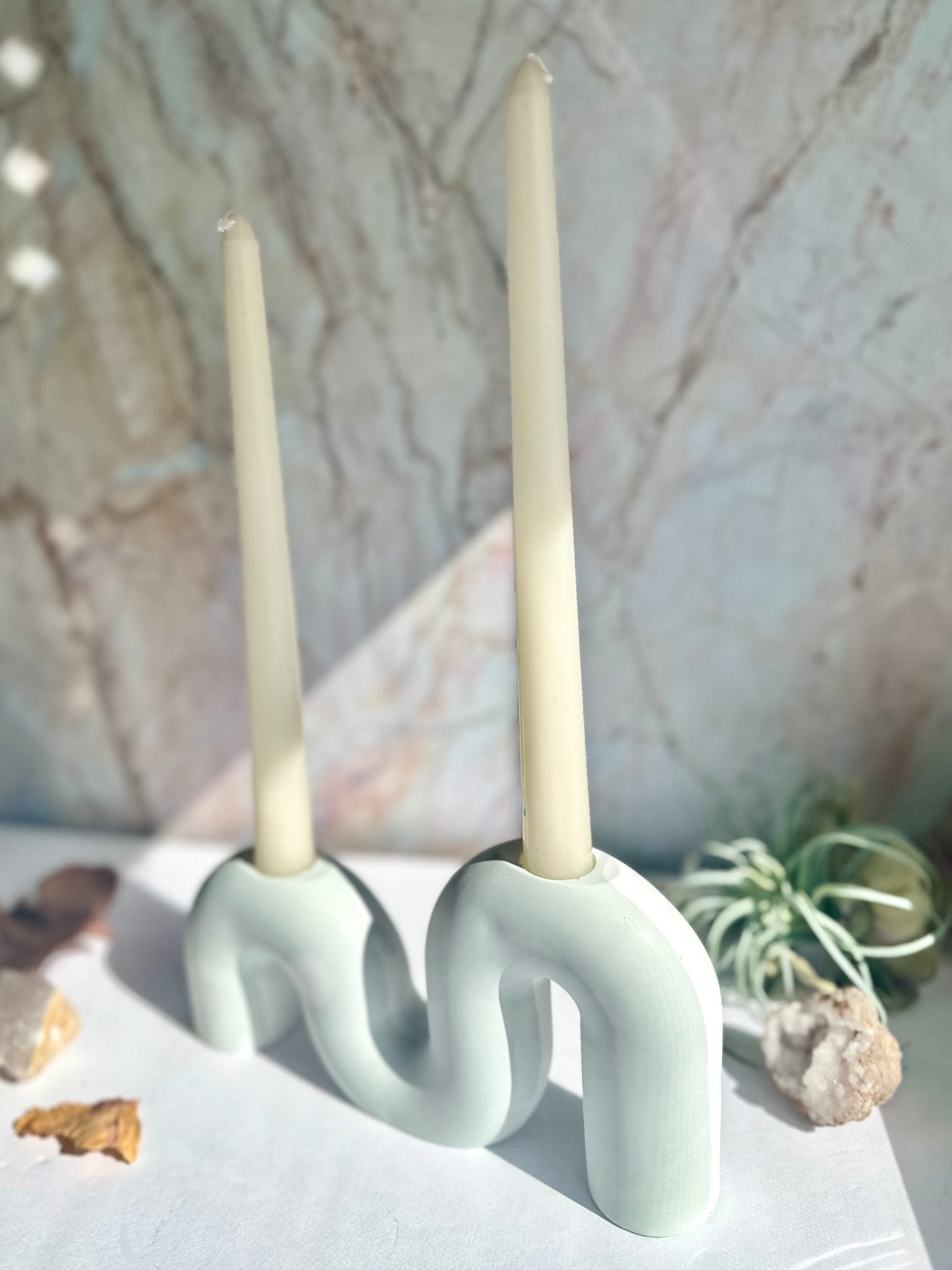 Wavy Candle holder - Bragg About It Artistry