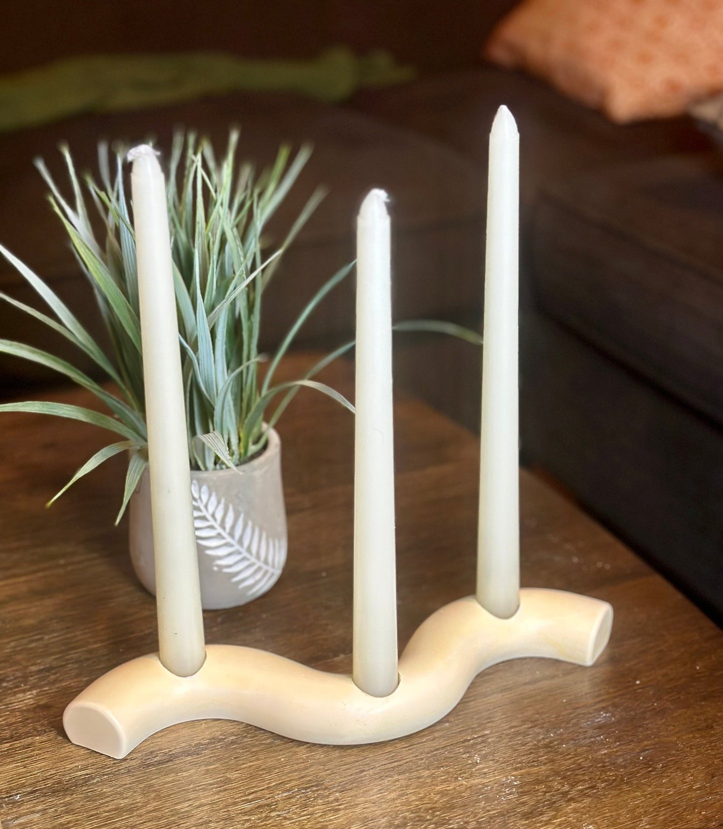 Wavy Candle Holder - Bragg About It Artistry