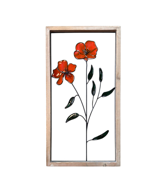 Wire & Resin Wall Art - 10x20" - Bragg About It Artistry