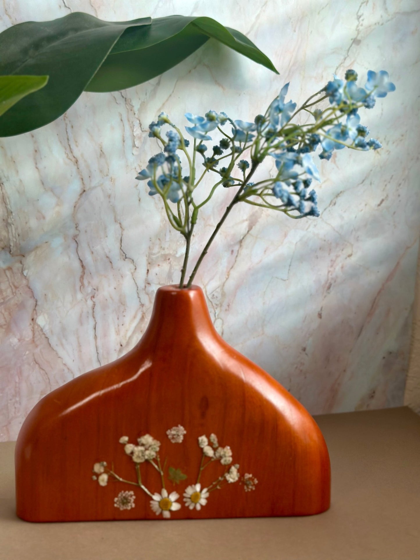 Wooden Floral Vase - Bragg About It Artistry