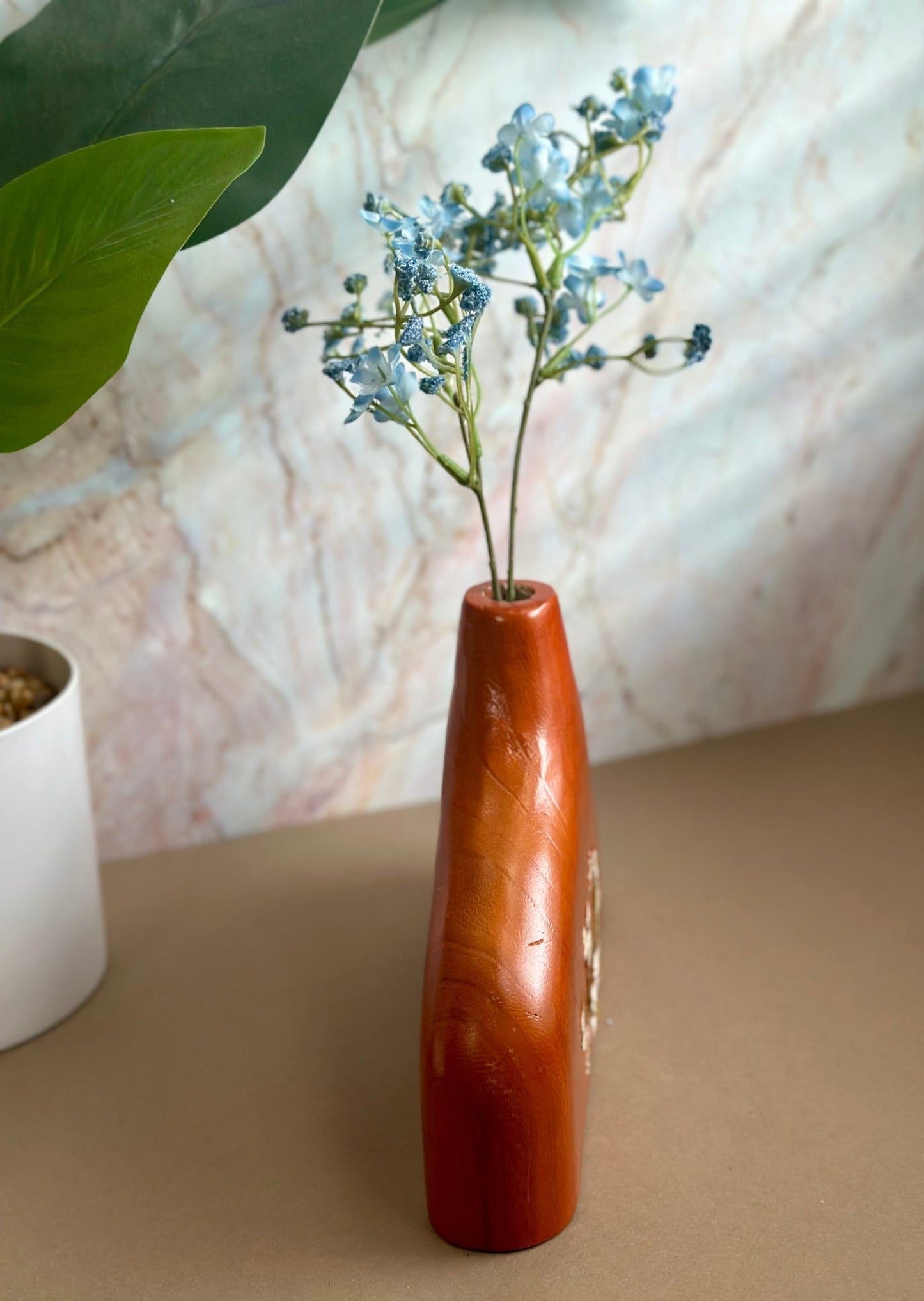 Wooden Floral Vase - Bragg About It Artistry