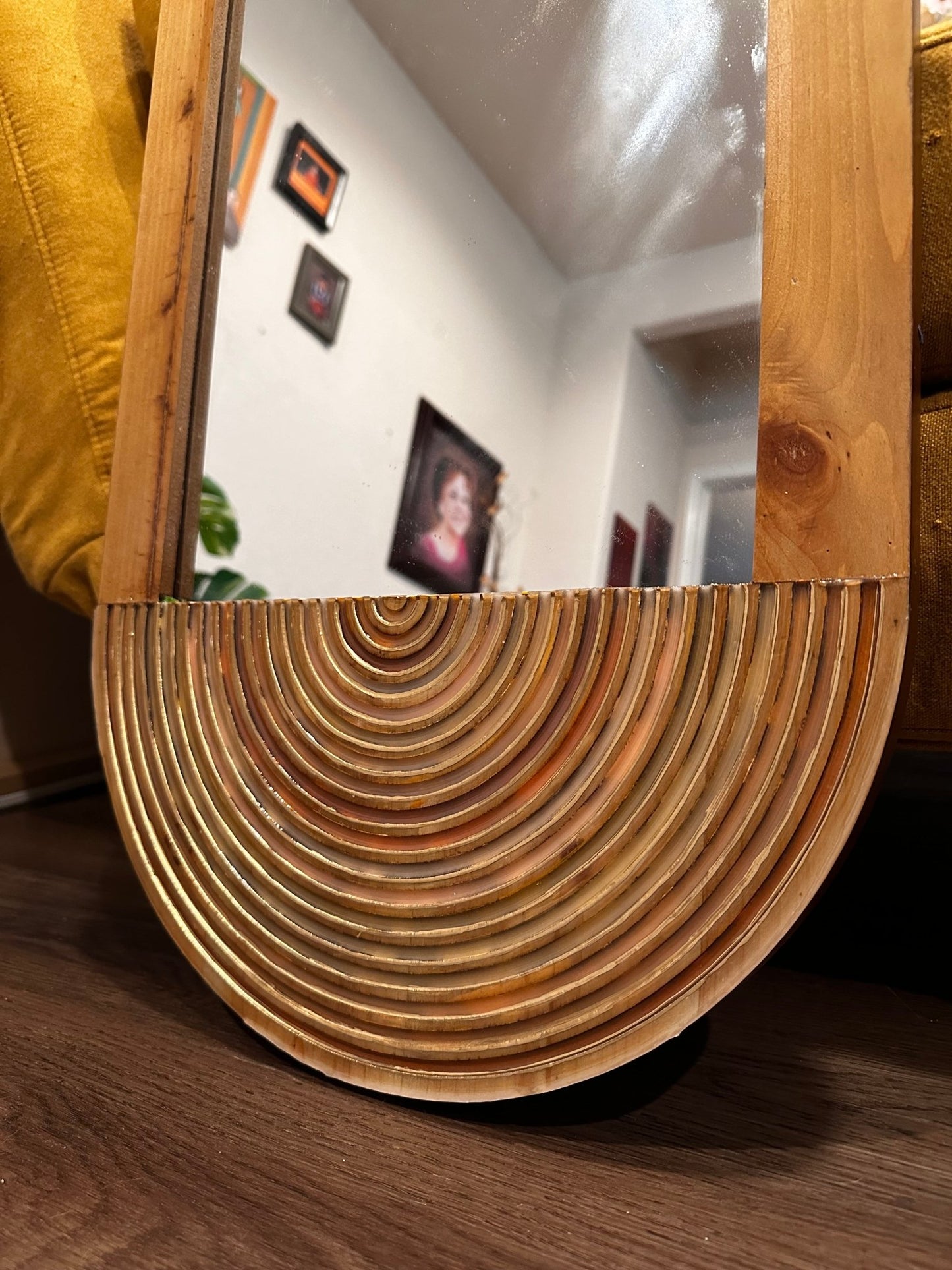 70's Arch Mirror - Bragg About It Artistry