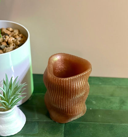 Brown Sock Vase - Bragg About It Artistry