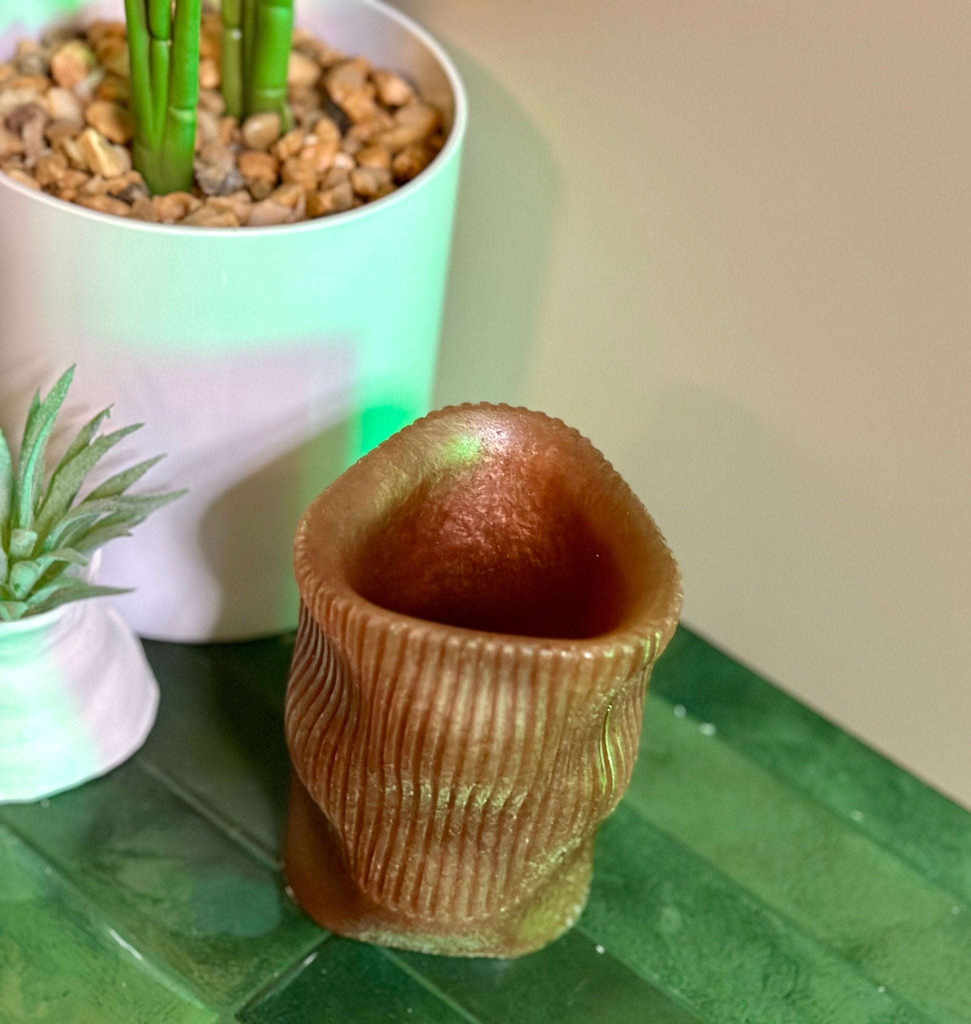 Brown Sock Vase - Bragg About It Artistry