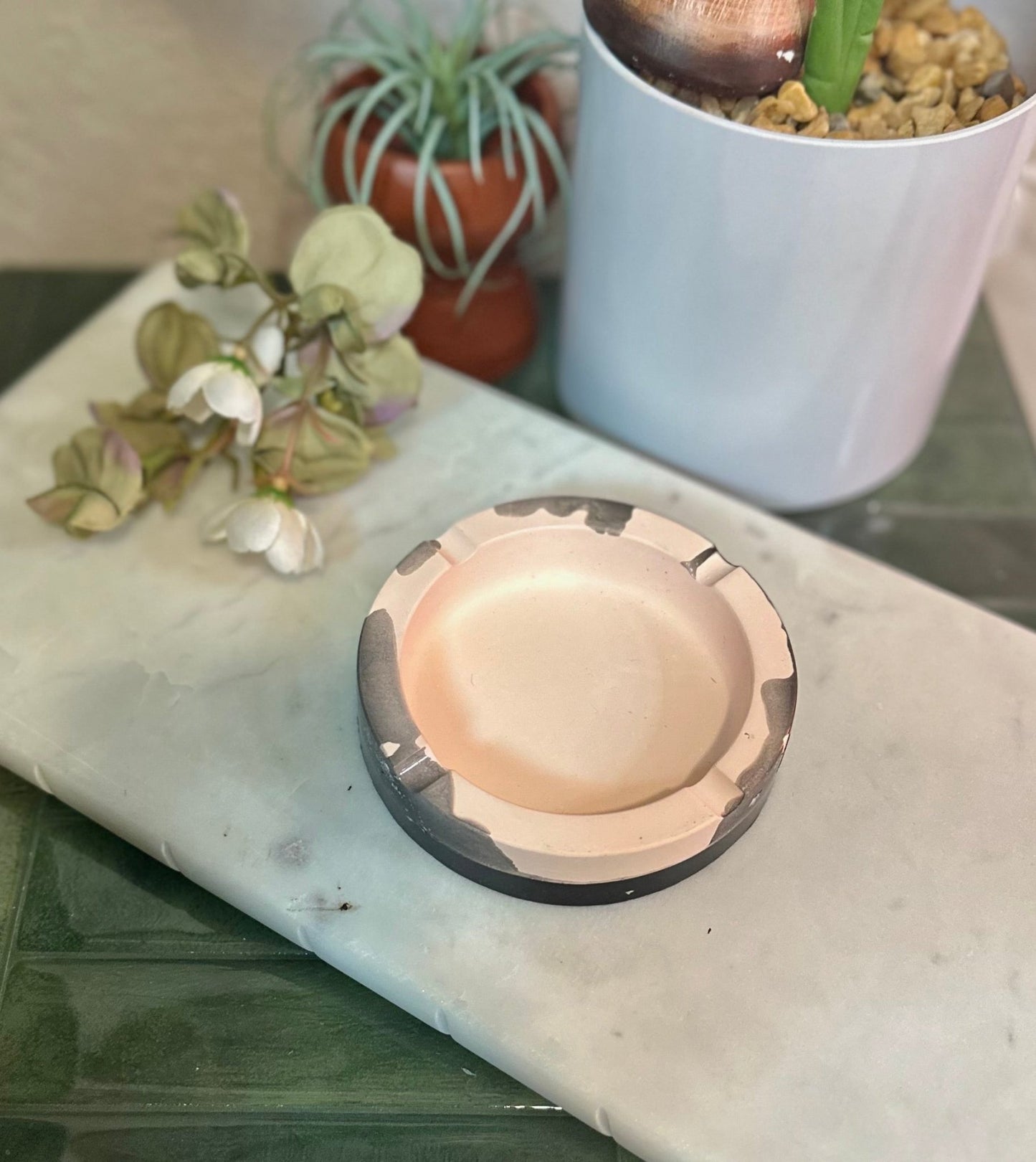 Concrete + Resin Ashtray - Bragg About It Artistry