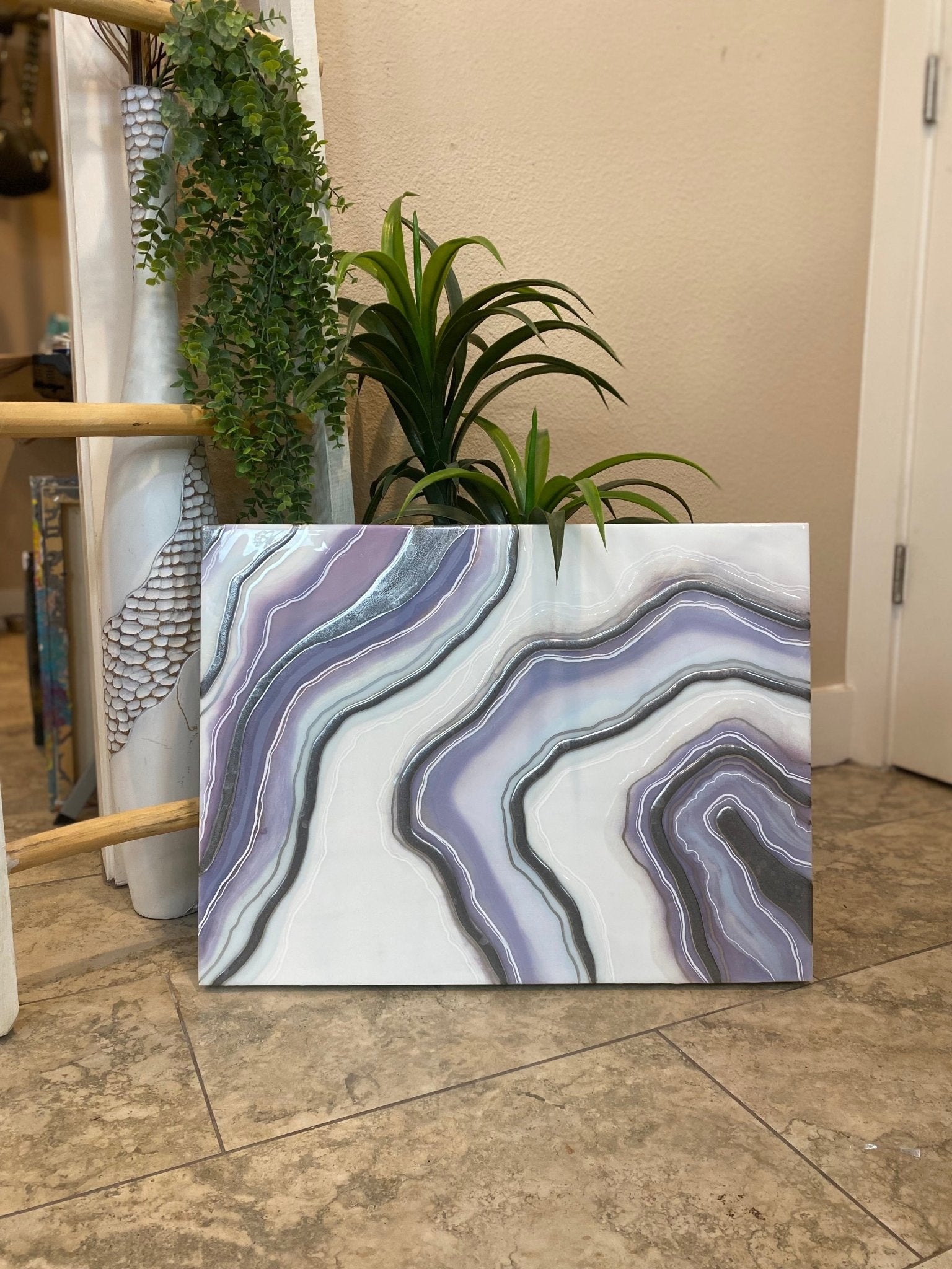 Lavender Geode - Bragg About It Artistry