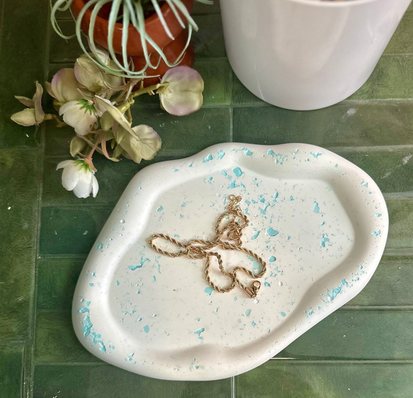 Terrazzo Cloud Tray - Bragg About It Artistry